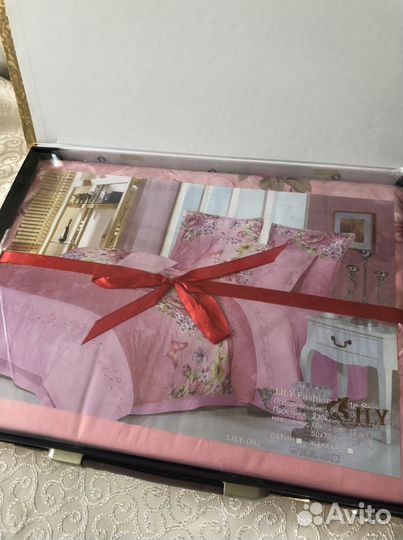 Постельное белье сатин жаккард евро