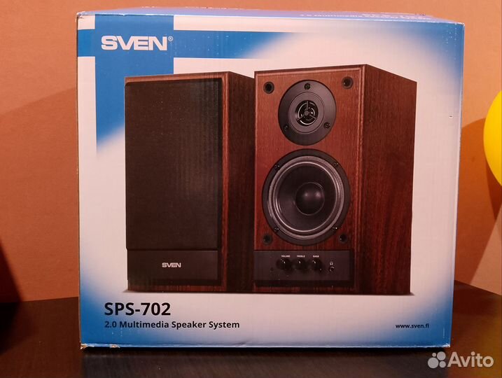 Новые акустические колонки sven sps 702