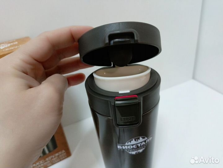 Термос-кружка новая