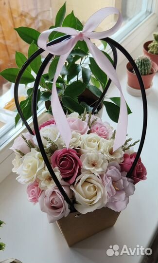 Букеты-презенты из мыльных цветов Учителю