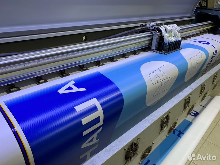 Широкоформатная печать Банера Пленки