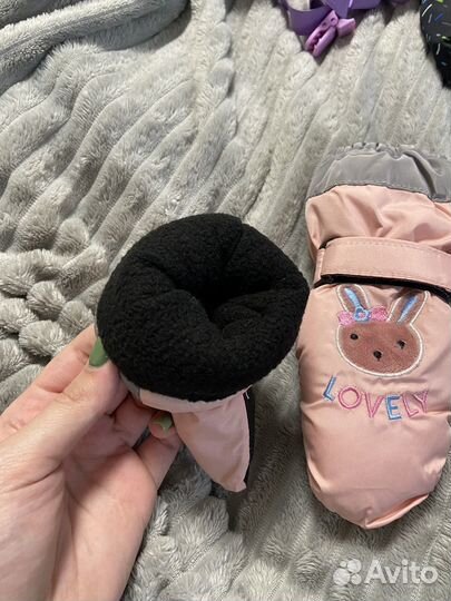 Варежки зимние новые