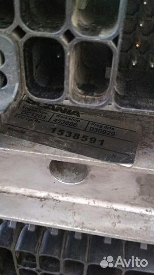 Продам эбу двигателем Scania DC1203 1538591