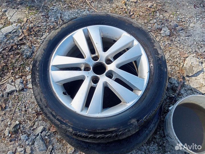 Литые диски r16 на Opel astra H