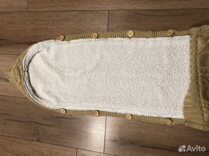 Конверт на выписку вязаный