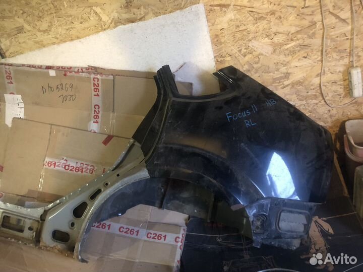 Заднее левое крыло форд фокус 2