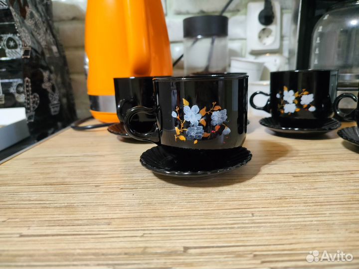 Чашка с блюдцем(сервиз)