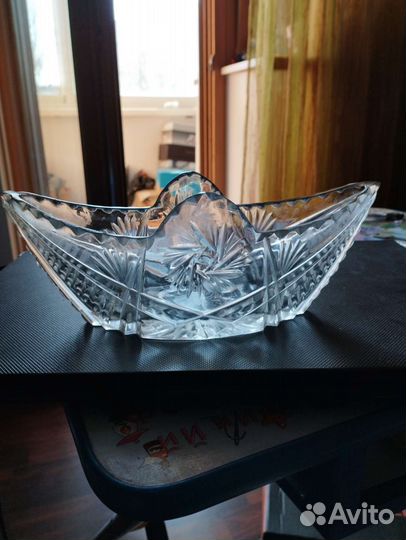 Ваза хрустальная СССР