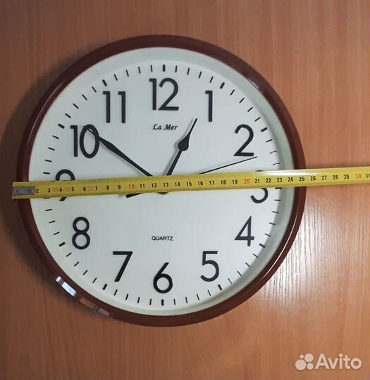 Часы настенные бесшумные La Mer