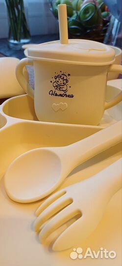 Силиконовая посуда для малышей