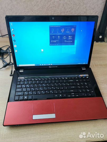Ноутбук packard Bell ms2290, экран 17.3