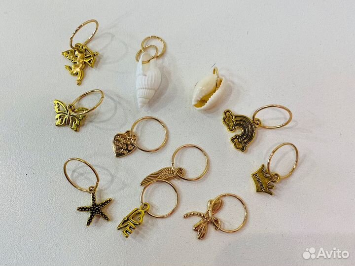 Колечки для волос 100