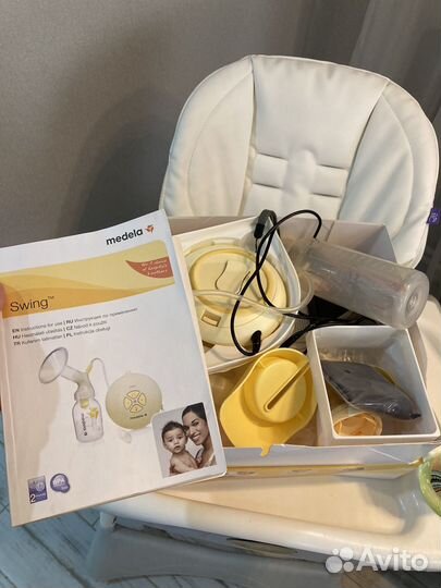 Молокоотсос электрический medela swing