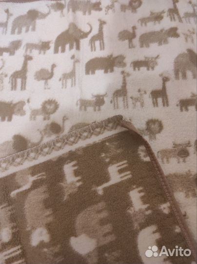 Одеяло детское шерстяное