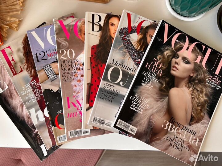 Продаю журналы Vogue, Harper’s Bazaar,Elle