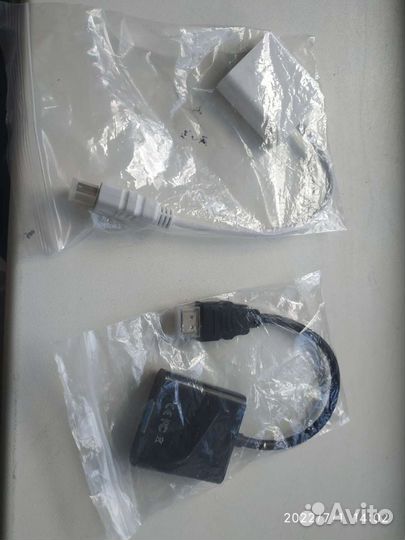 Переходник конвертер hdmi в vga и DP в vga