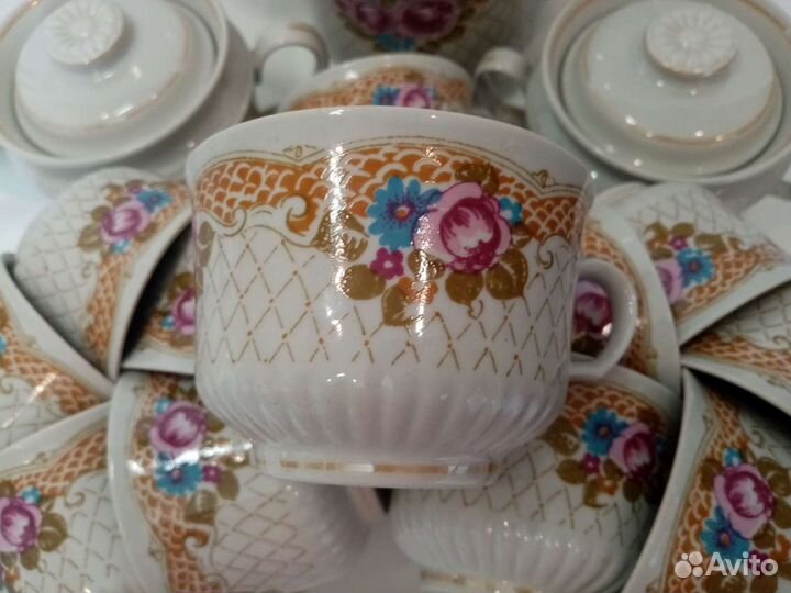 СССР Сервиз чайный на 12 персон