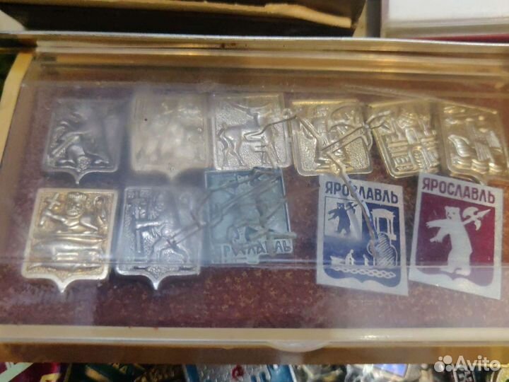 Значки ссср. Гербы, города, республики ссср. оптом