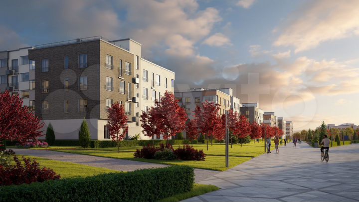 2-к. квартира, 44,2 м², 6/6 эт.