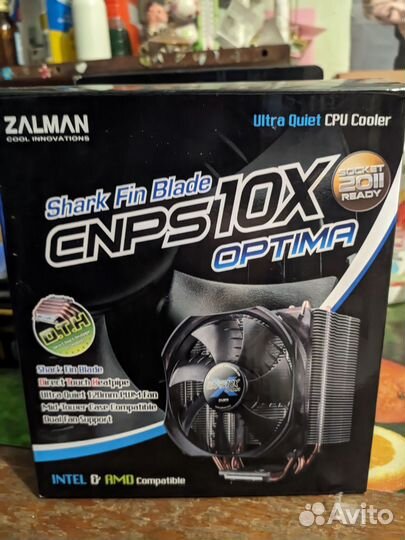 Кулер для процессора Zalman 4 трубки