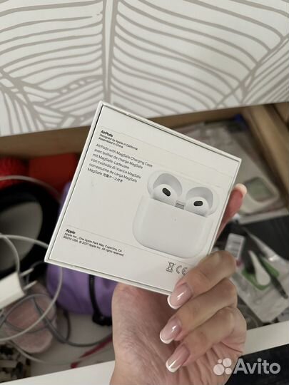 Беспроводные наушники apple airpods 3