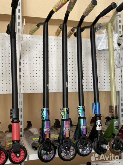 Трюковые самокаты kms, teach team, yezz, flamina