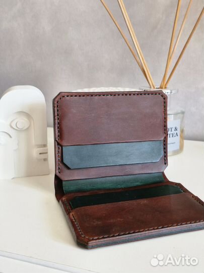 Кошелек мужской из натуральной кожи