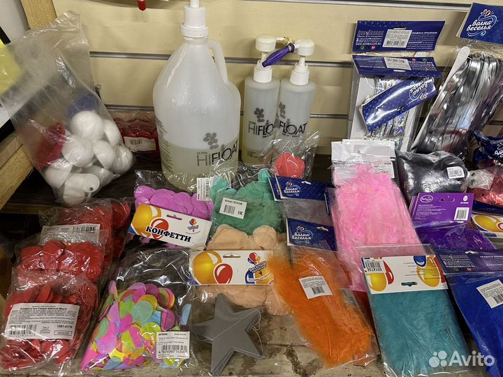 Шары латексные и фольгированные