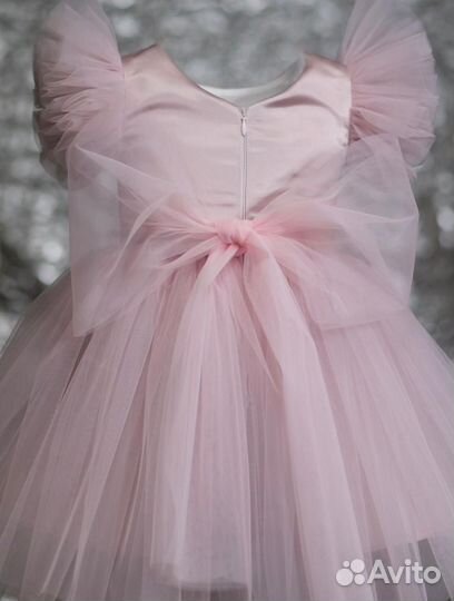 Детское нарядное платье рост 74-110