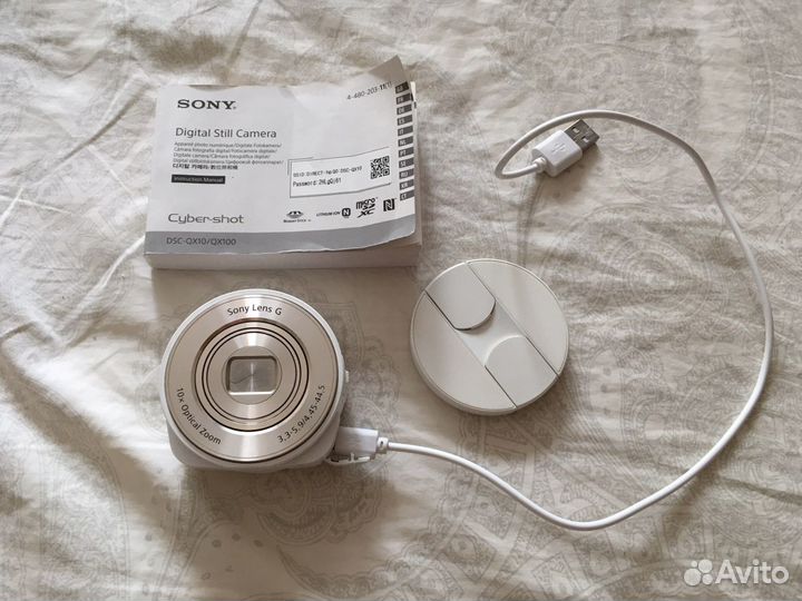Камера Sony cyber-shot DSC-QX10