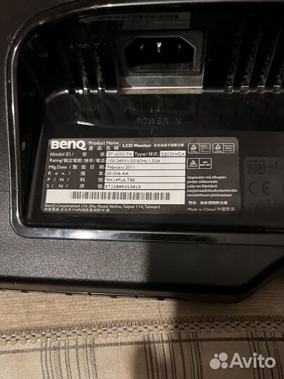 Монитор Benq 60 Гц