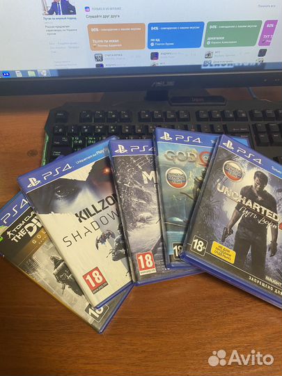 Игры на ps4 обмен/продажа