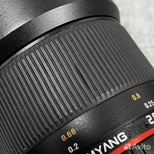 Объектив Samyang 16mm 2.0 для Canon EF-S (кроп)