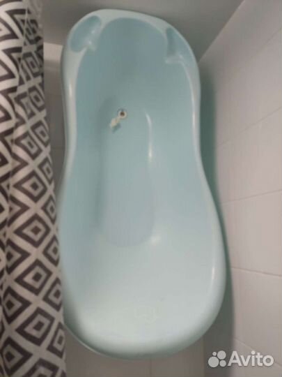 Ванночка для купания и горка