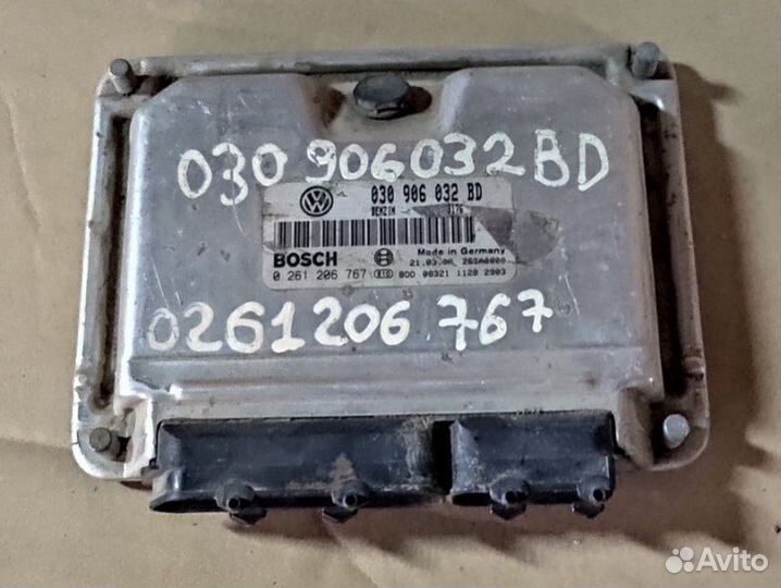 Блок управления (эбу) Volkswagen Polo купе 1.4