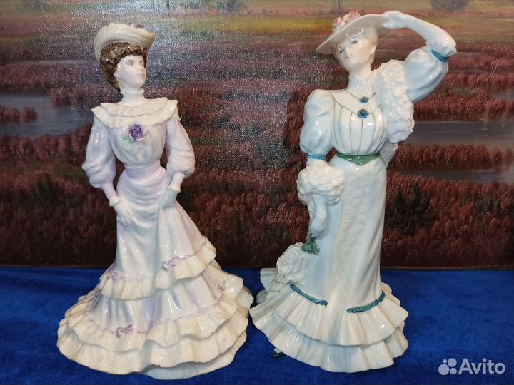 Луиза Аскот.Беатрис на вечеринке.Coalport