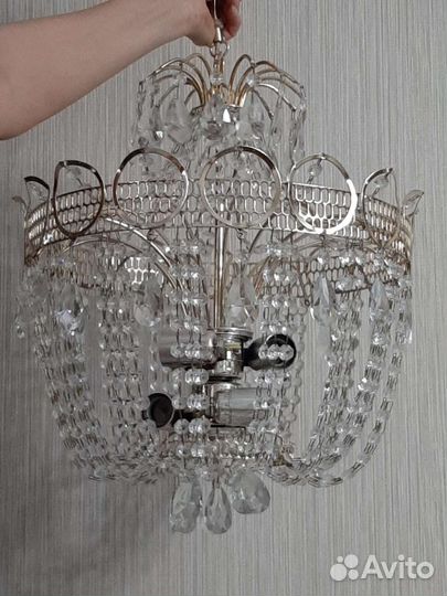 Люстра хрустальная