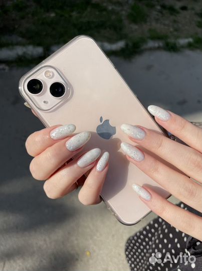 Коррекция наращённых ногтей
