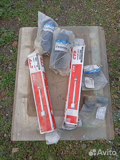 Рулевые тяги, наконечники, пыльники