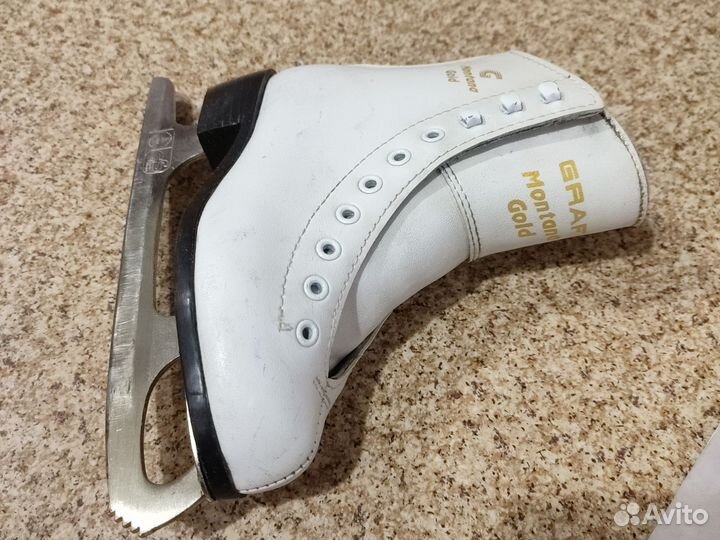 Коньки фигурные Graf Montana Gold, р.30