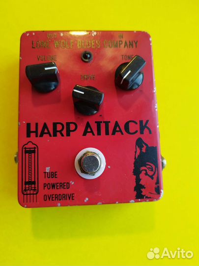 Harp attack.Педаль перегруза для губной гармоники