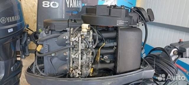 Лодочный мотор Yamaha F40, 2005г., эл. +руч. старт