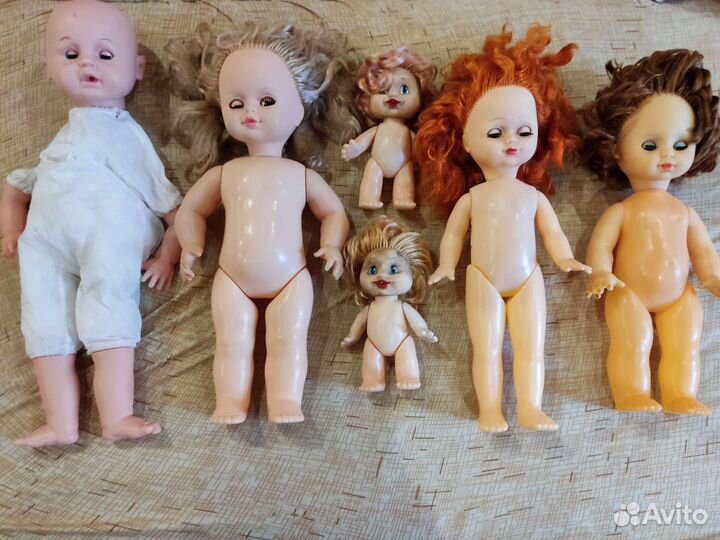 Лот кукол СССР