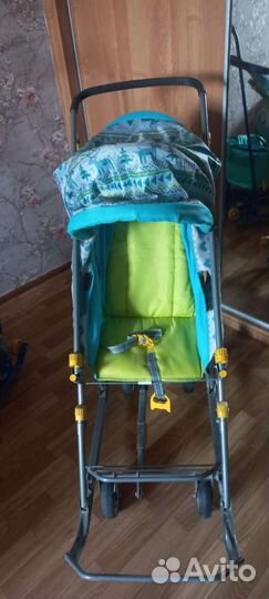 Детские санки коляска
