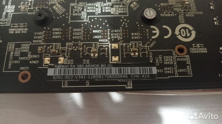 Видеокарта msi rx580 8gb