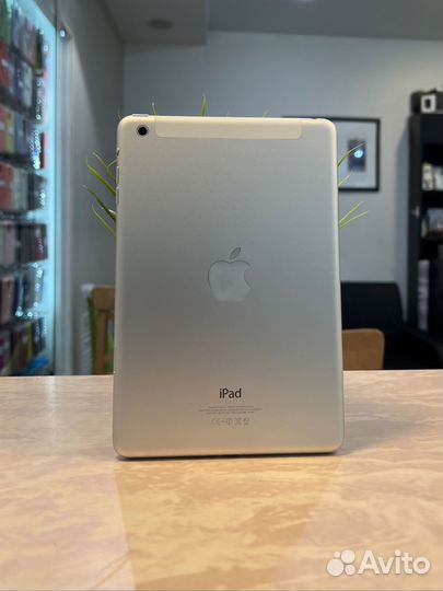Apple iPad mini 1 16Gb Sim серебро акб 75