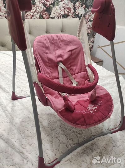 Детские электронные качели