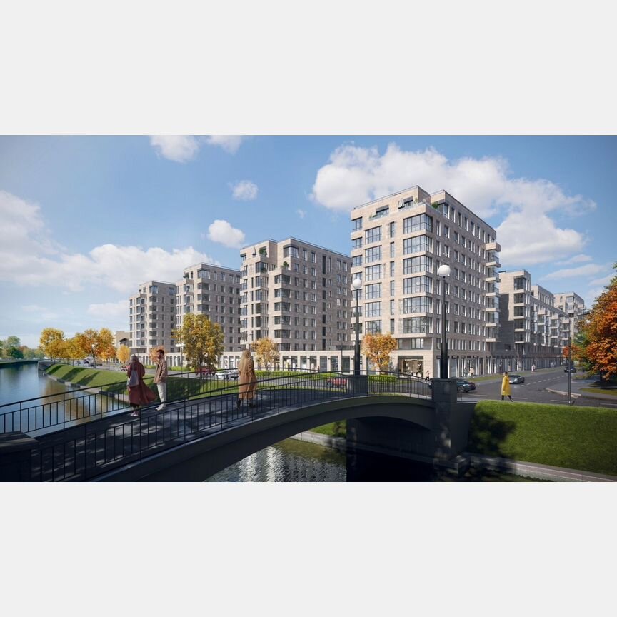 2-к. квартира, 74 м², 8/9 эт.