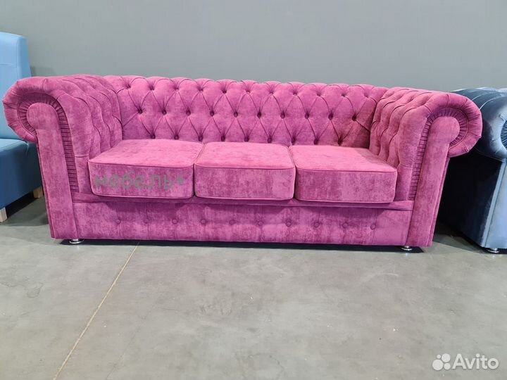 Диван Честер для салона красоты