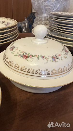 Чехословацкий фарфоровый столовый сервиз